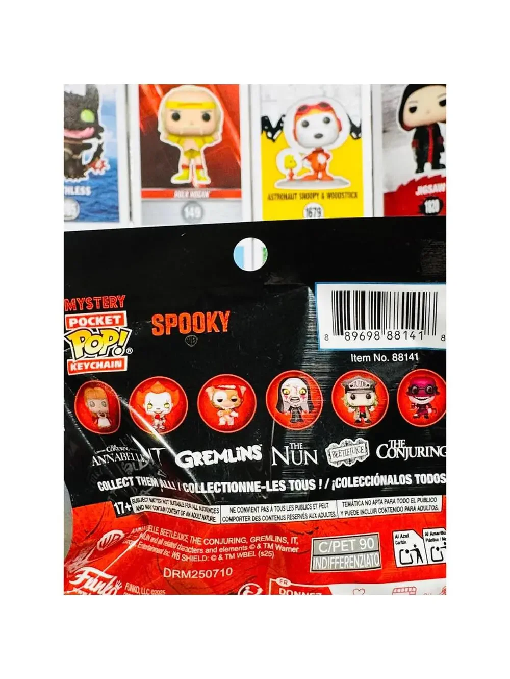 Horror Pocket Pop! Key Chain - Mystery Bag